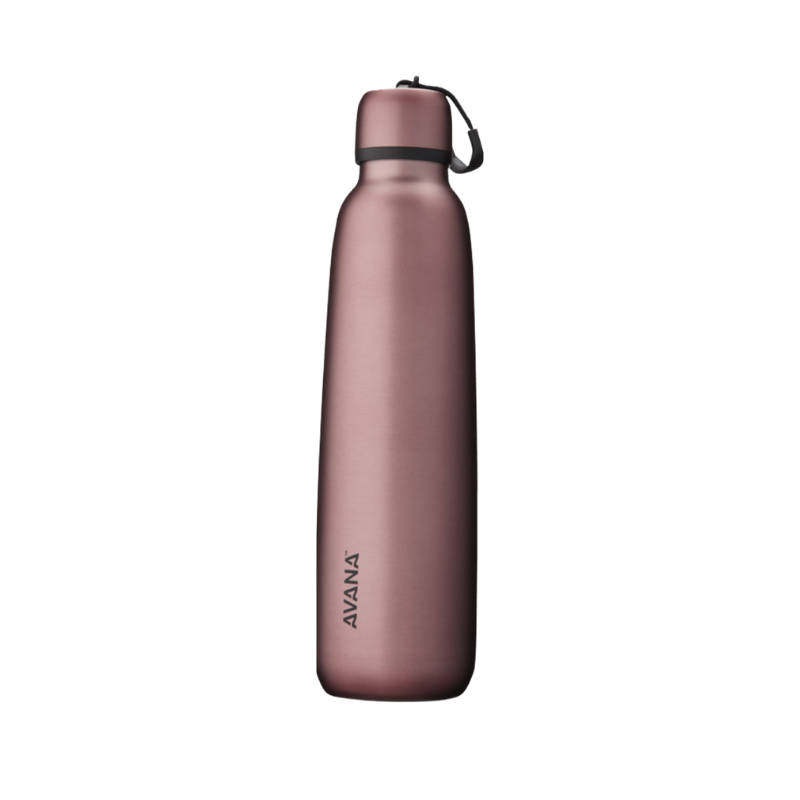 Avana Ashbury Stainless Steel Insulated Water Bottle, 24 oz, Water Bottles, Mauve   - Outdoor Kuwait