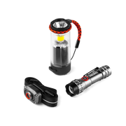 Nebo Triple Light Kit Mycro 250 Tempest 350 Torchy 600, Flashlights, - Outdoor Kuwait