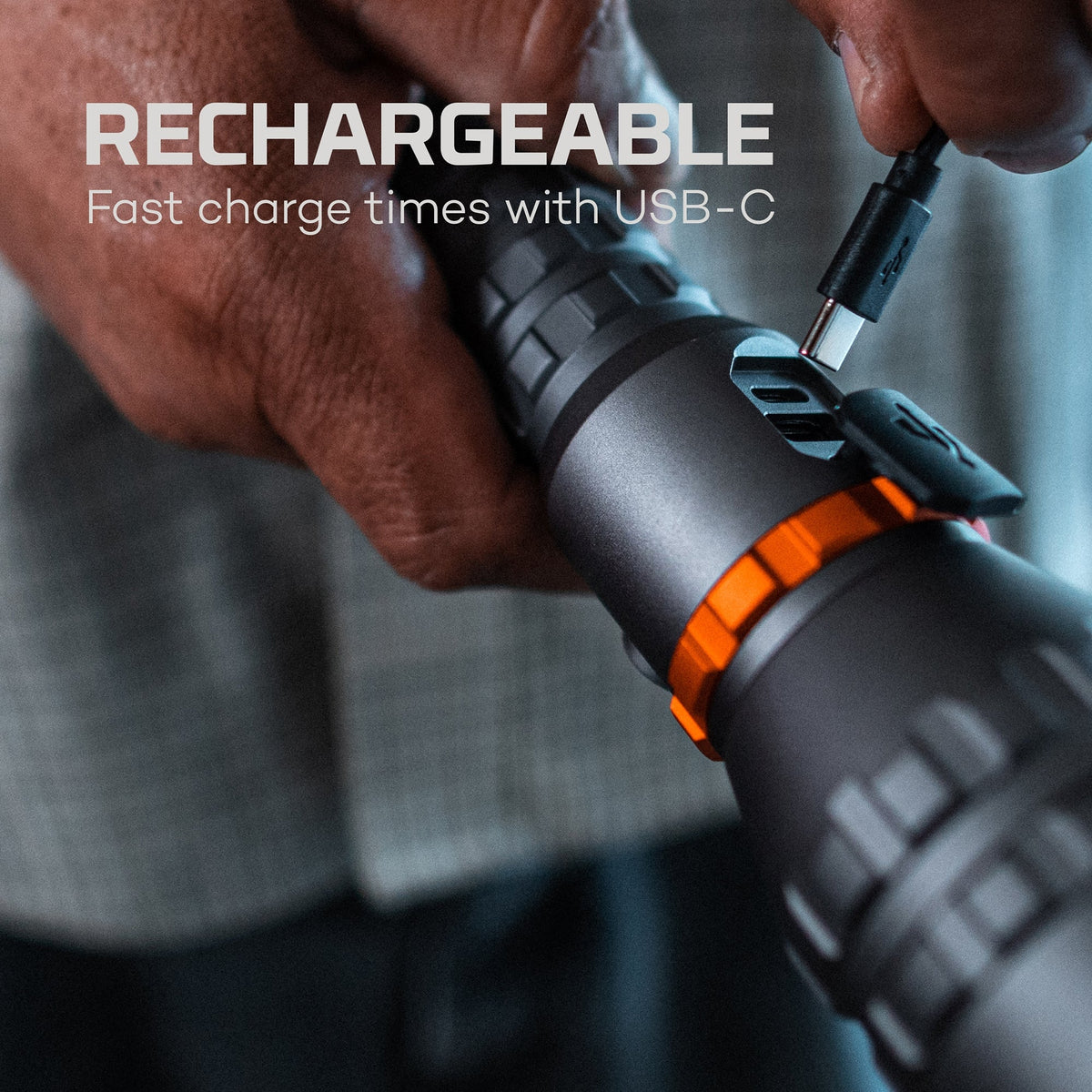Nebo Davinci 8000 Lumen Rechargeable Flashlight, Flashlights, - Outdoor Kuwait
