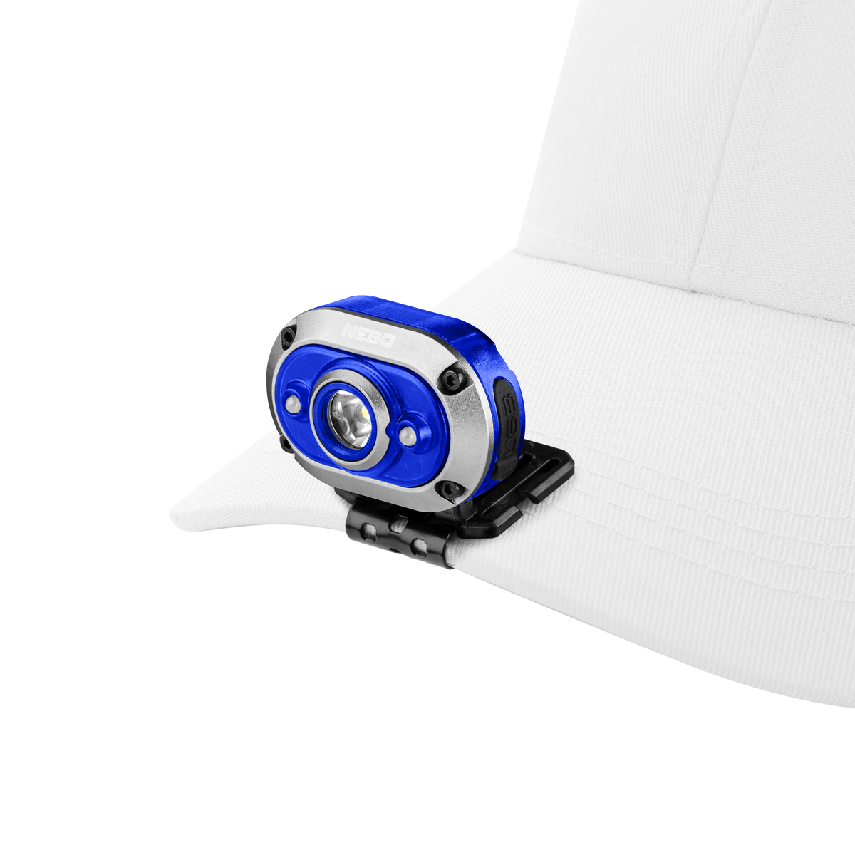 Nebo Mycro 450 Lumen Rechargeable Headlamp Blue, Headlamps, - Outdoor Kuwait