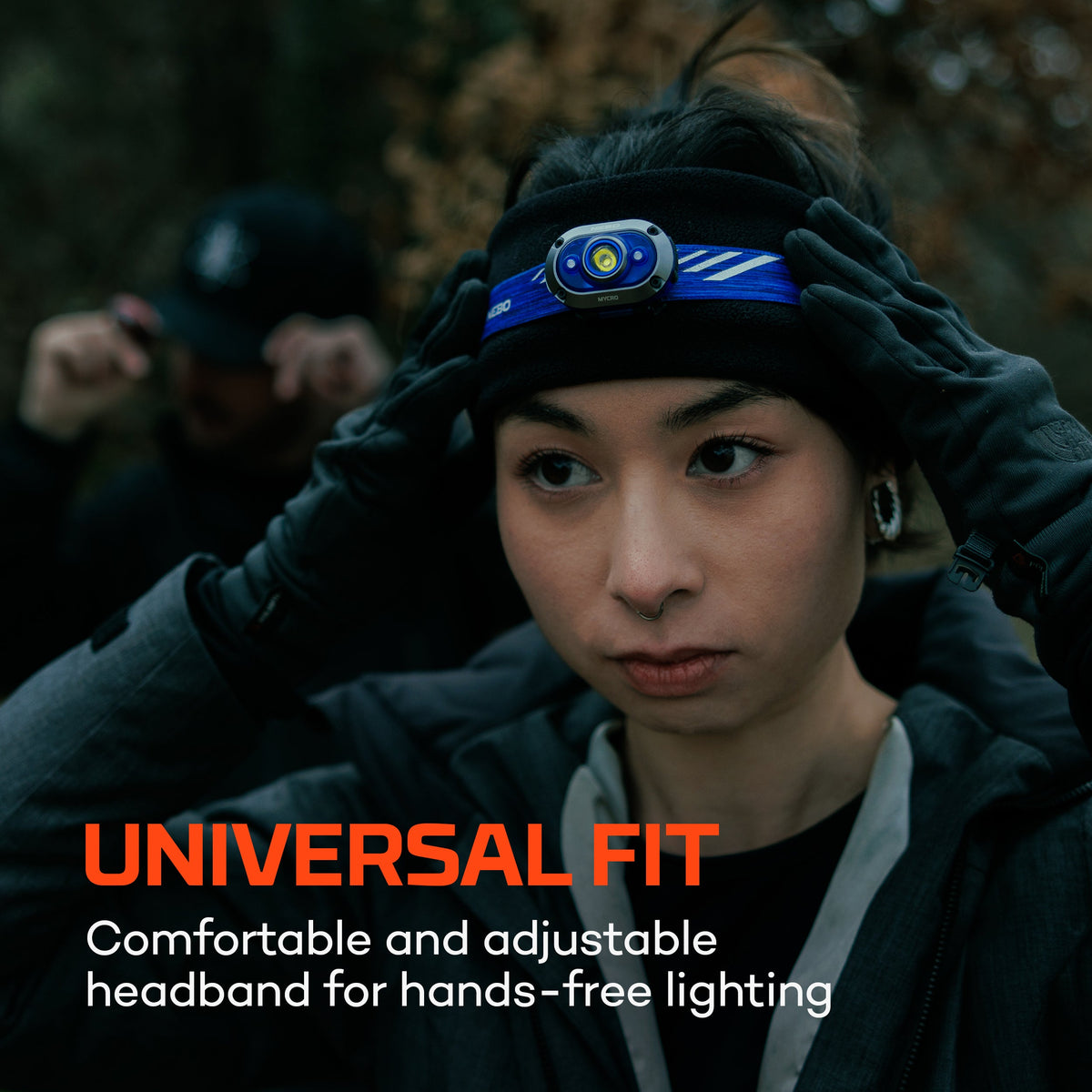 Nebo Mycro 450 Lumen Rechargeable Headlamp Blue, Headlamps, - Outdoor Kuwait