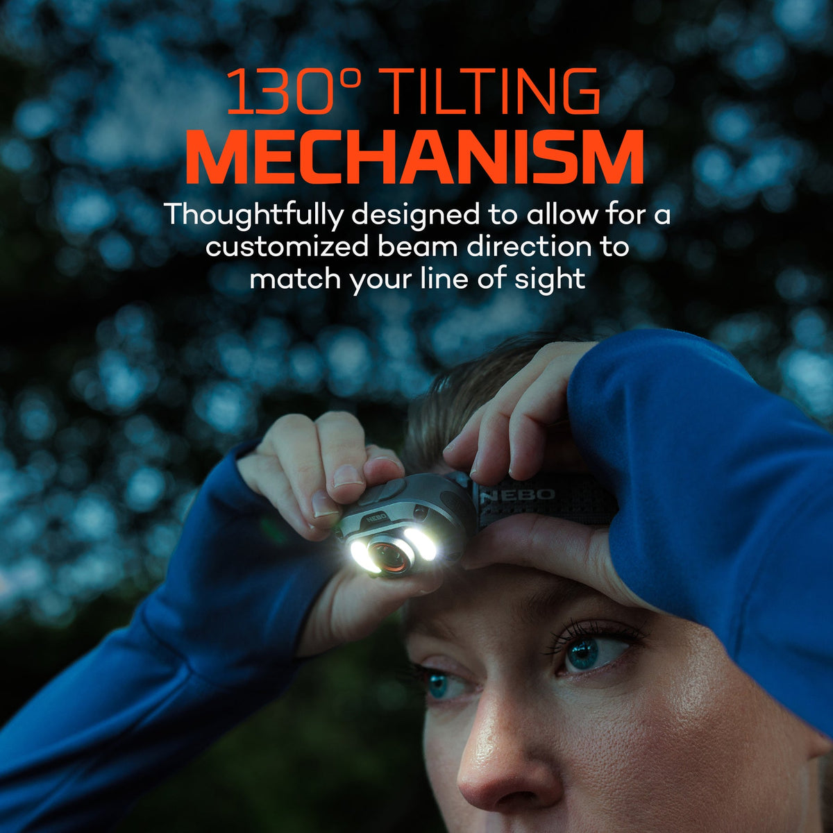 Nebo Mycro 900+ Rechargeable Headlamp, Headlamps, - Outdoor Kuwait
