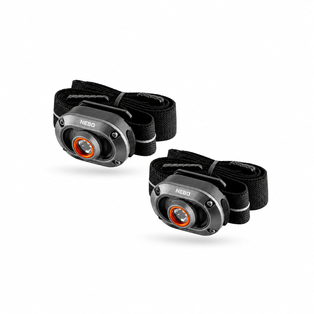 Nebo Mycro 250 Rechargeable Headlamp 2 Pack, Headlamps, - Outdoor Kuwait