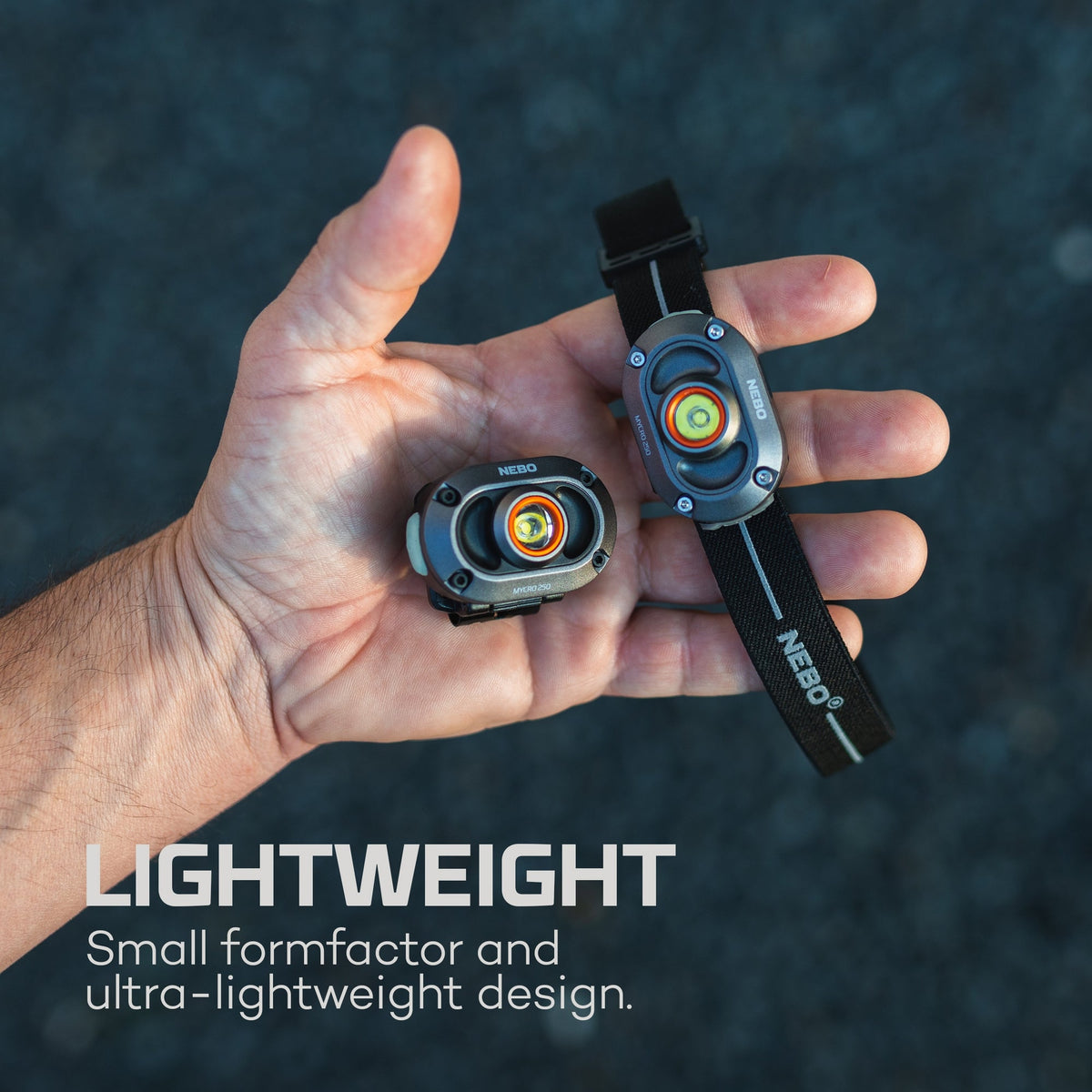 Nebo Mycro 250 Rechargeable Headlamp 2 Pack, Headlamps, - Outdoor Kuwait