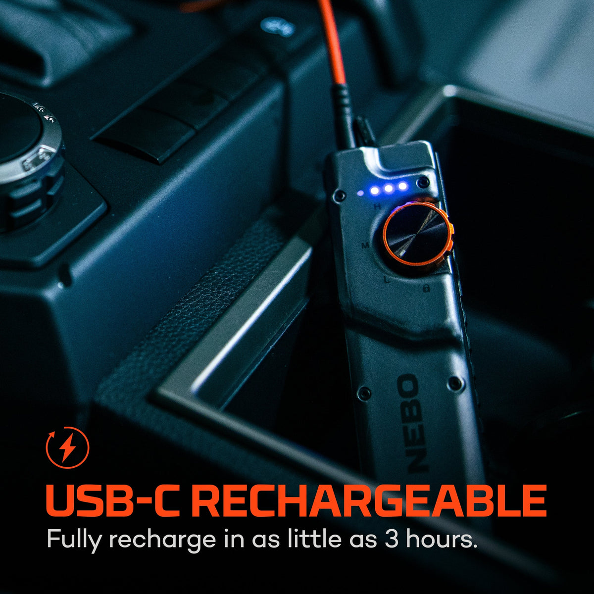Nebo Edge 2K 2000 Lumen Rechargeable Torch, Flashlights, - Outdoor Kuwait