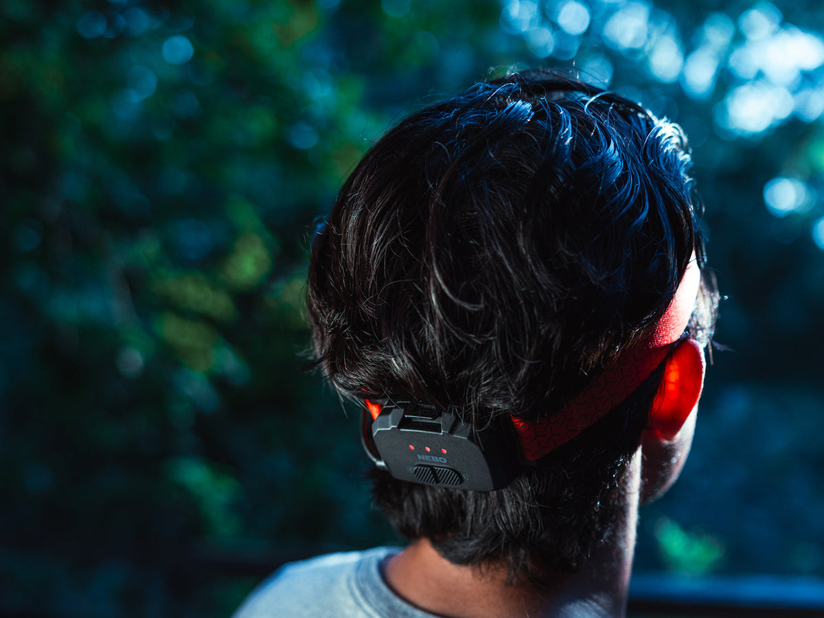 Nebo Curvbeam 600 Flex Rechargeable Headlamp, Headlamps, - Outdoor Kuwait