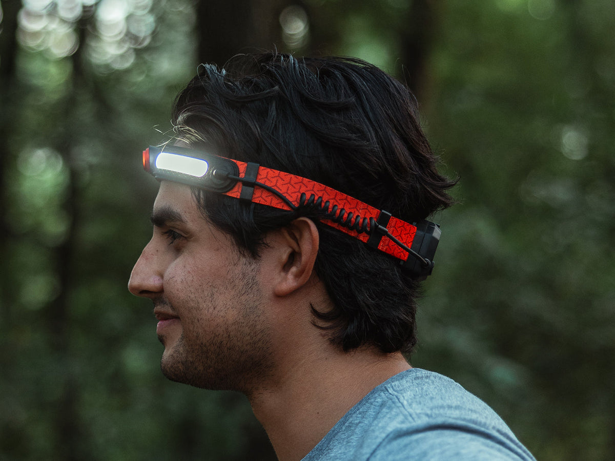 Nebo Curvbeam 600 Flex Rechargeable Headlamp, Headlamps, - Outdoor Kuwait