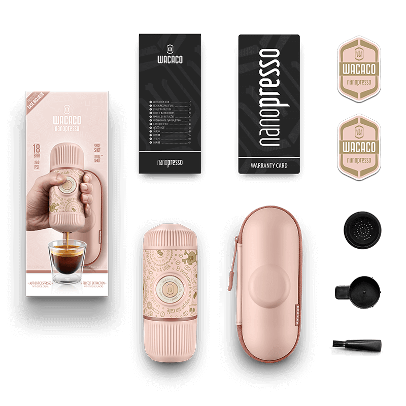 Wacaco Nanopresso Dark Souls Edition - Pink, Espresso Machine, - Outdoor Kuwait