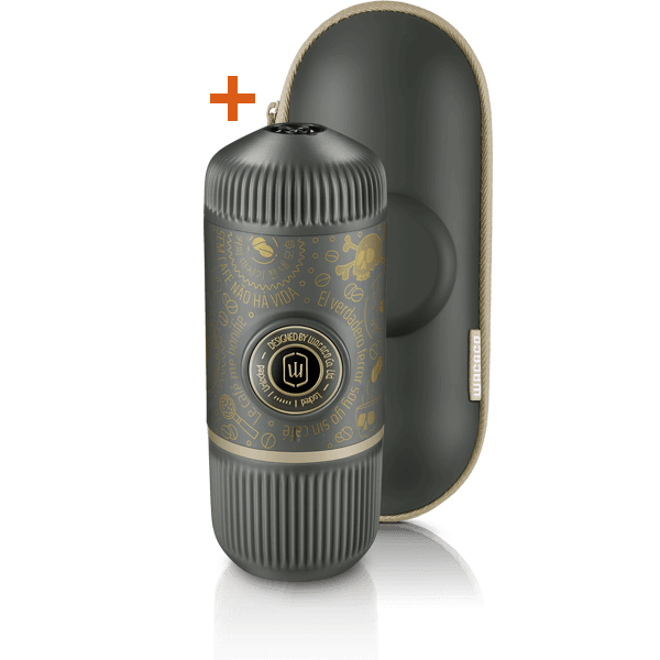 Wacaco Nanopresso Dark Souls Edition - Grey, Espresso Machine, - Outdoor Kuwait