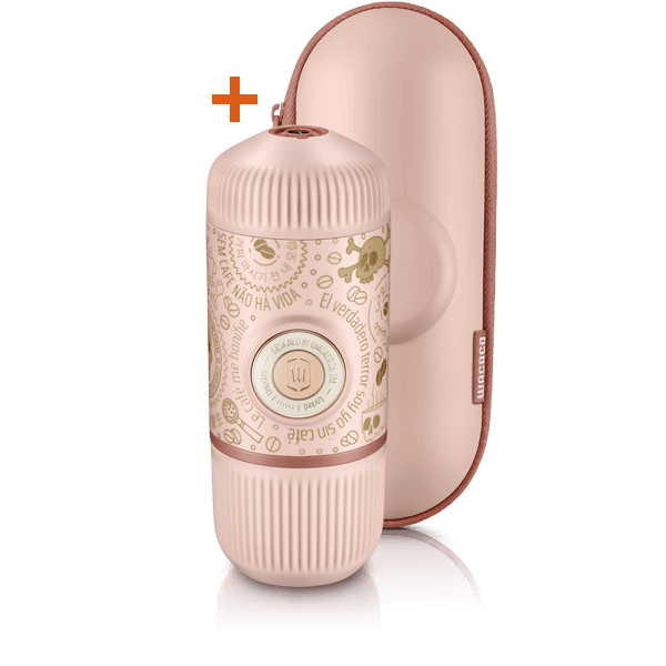 Wacaco Nanopresso Dark Souls Edition - Pink, Espresso Machine, - Outdoor Kuwait