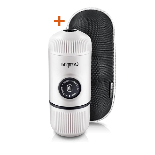 Wacaco Nanopresso + Case, Espresso Machine, Chill White - Outdoor Kuwait