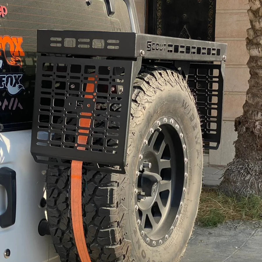 Scout Spare Tire Utility Basket Full, Tire Utility Basket, - Outdoor Kuwait