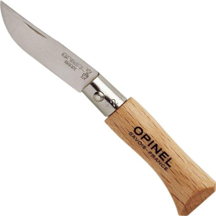 Opinel No.02 Stainless Steel Pocket Knife 3123840000652