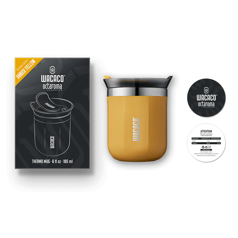 Wacaco Octaroma Classico - Vaccum Insulated Mug | 180ml, Mugs, - Outdoor Kuwait