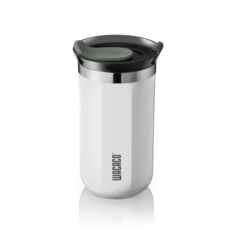 Wacaco Octaroma - Vaccum Insulated Mug | 300ml, Mugs, Ceramic White - Outdoor Kuwait