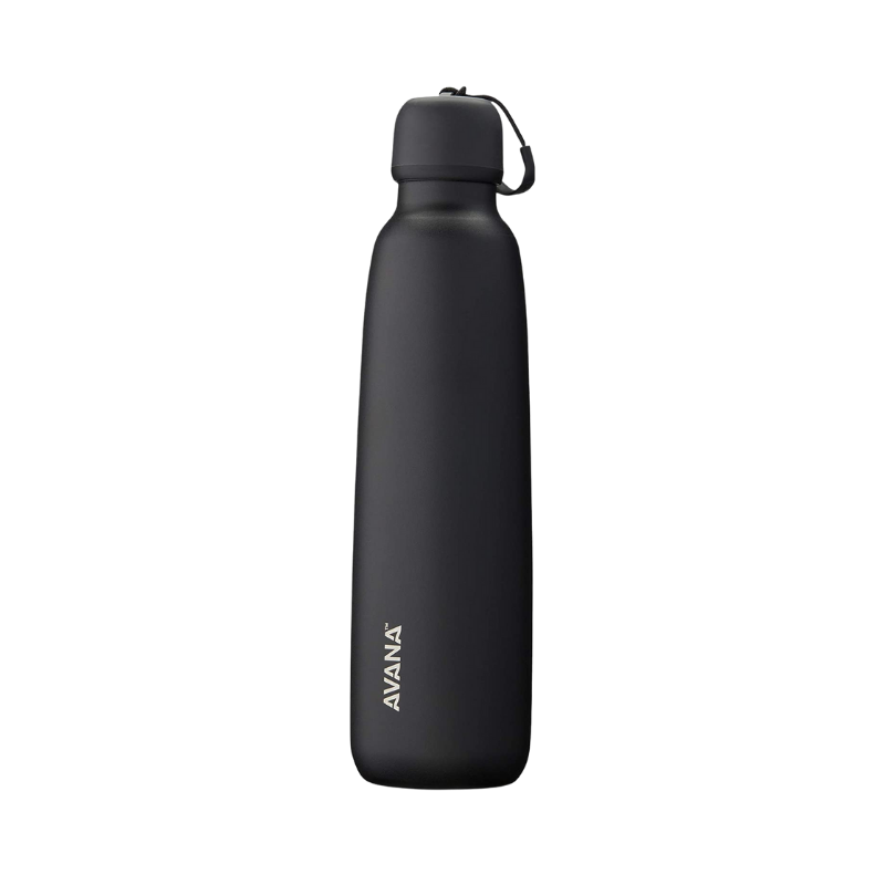 Avana Ashbury Stainless Steel Insulated Water Bottle, 24 oz, Water Bottles, Onyx   - Outdoor Kuwait