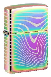 Zippo Lighter 48775 Wavy Pattern Design, Lighter, - Outdoor Kuwait