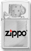 Zippo Lighter 214-CI402978 REG WHITE MATTE ZIPPO, Lighters & Matches, - Outdoor Kuwait