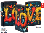 Zippo Lighter 46283 Love Design, Lighters & Matches, - Outdoor Kuwait