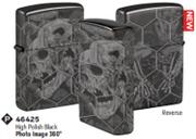 Zippo Lighter 46425 Trippy Skull Design, Lighter, - Outdoor Kuwait