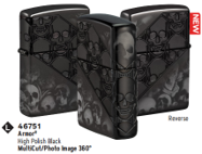 Zippo Lighter 46709 Horror/Goth Desgin, Lighters & Matches, - Outdoor Kuwait