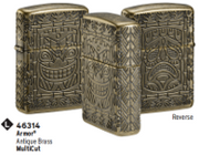 Zippo Lighter 46314 Tiki Design, Lighter, - Outdoor Kuwait