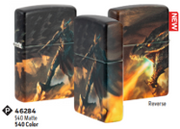 Zippo Lighter 46284 49352 Knight And Dragon Design, Lighter, - Outdoor Kuwait