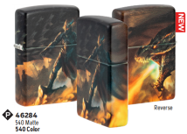 Zippo Lighter 46284 49352 Knight And Dragon Design, Lighters & Matches, - Outdoor Kuwait