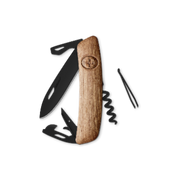 Swiza D03 AB Pocket Knife | ODK, Knives, Wood Walnut - Outdoor Kuwait