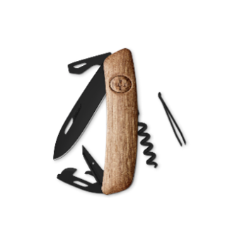 Swiza D03 AB Pocket Knife | ODK, Knives, Wood Walnut - Outdoor Kuwait