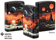 Zippo Lighter 46254 49352 Space Design, Lighters & Matches, - Outdoor Kuwait
