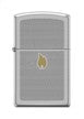 Zippo Lighter 205 AE181401 REG Satin Chrome Zippo Spiral, Lighters & Matches, - Outdoor Kuwait