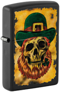 Zippo Lighter 46244 218 Leprechan Skull Design, Lighters & Matches, - Outdoor Kuwait