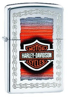 Zippo Lighter 29559 250 Harley Davidson Chain, Lighter, - Outdoor Kuwait