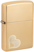 Zippo Lighter 46281 254B Double Heart Design, Lighter, - Outdoor Kuwait