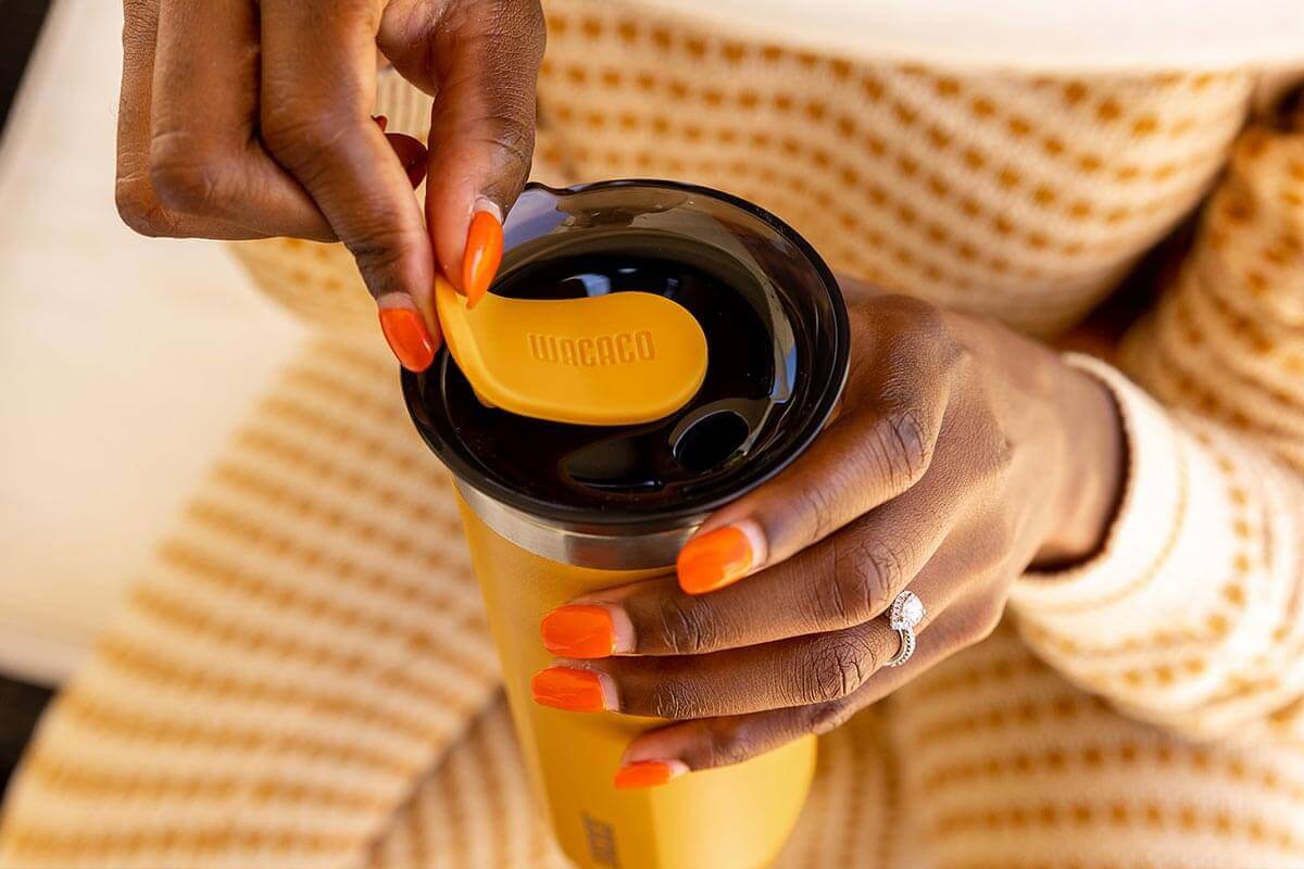 Wacaco Octaroma Grande - Vaccum Insulated Mug | 435ml, Mugs, - Outdoor Kuwait