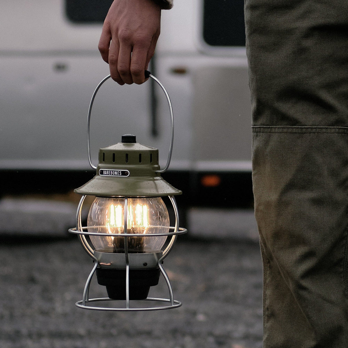 Barebones Railroad Lantern, , - Outdoor Kuwait