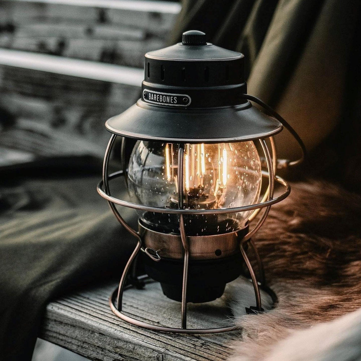 Barebones Railroad Lantern, , - Outdoor Kuwait