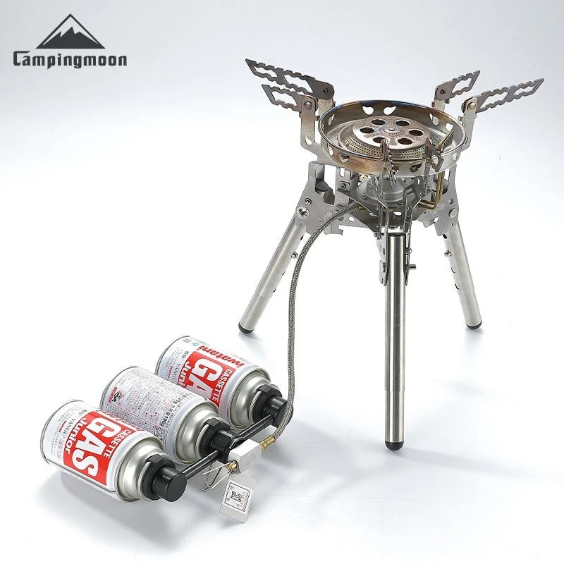 Campingmoon BKZ30 Aluminum Alloy Card-Type Long Gas Tank Adapter, , - Outdoor Kuwait