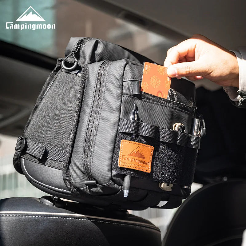 Car Headrest Multi-Function Organizer with Glasses Pocket, , - Outdoor Kuwait
