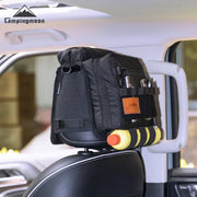 Car Headrest Multi-Function Organizer with Glasses Pocket, , - Outdoor Kuwait