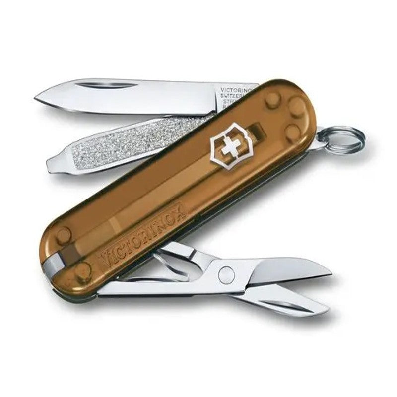 Victorinox Classic SD Transparent, Knives, Chocolate Fudge   - Outdoor Kuwait