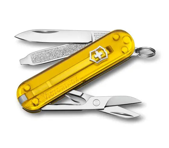 Victorinox Classic SD Transparent, Knives, Tuscan Sun   - Outdoor Kuwait