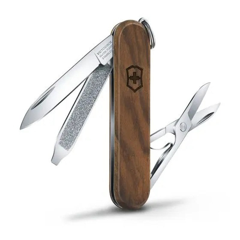 Victorinox Classic SD Wood Walnut, Knives,    - Outdoor Kuwait