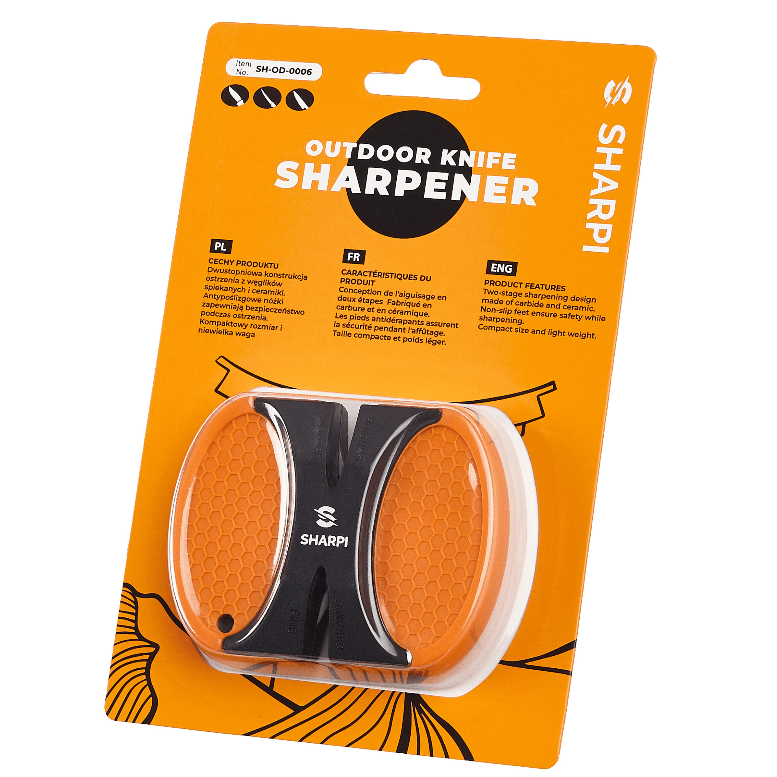 Sharpi Vital Small Portable Knife Sharpener, , - Outdoor Kuwait