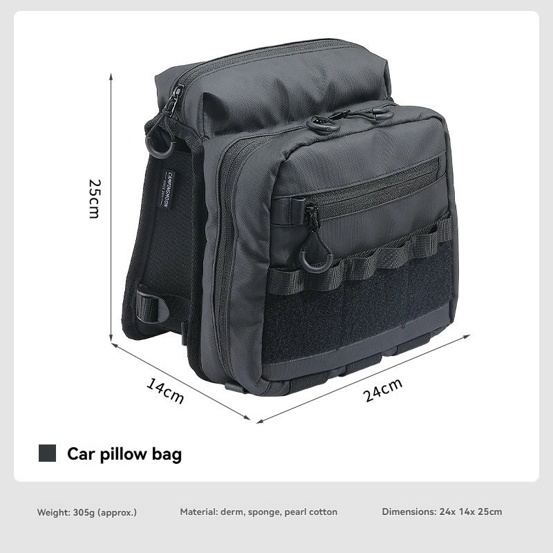 Car Headrest Multi-Function Organizer with Glasses Pocket, , - Outdoor Kuwait