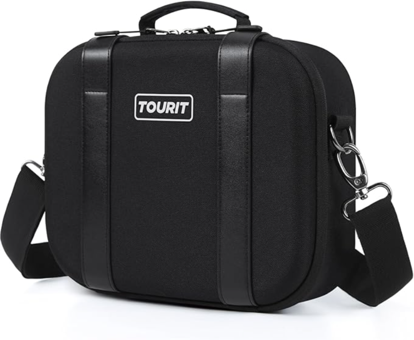 Tourit Lunch Box Hard Shell, Lunch Box, Black - Outdoor Kuwait