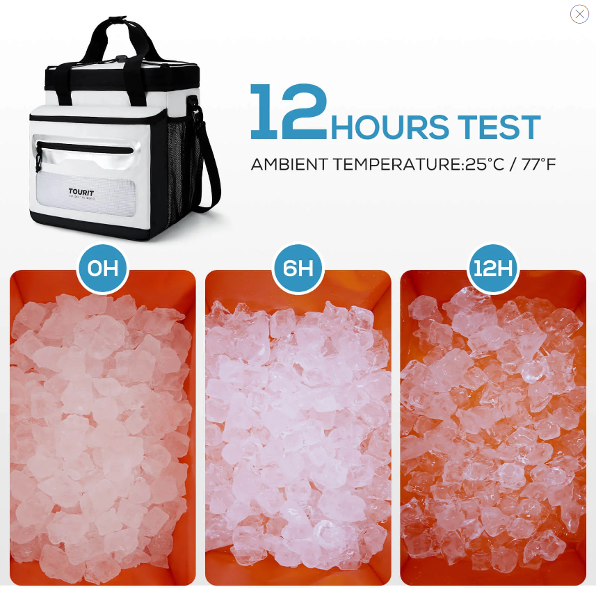 Tourit Collapsible Cooler Bag, Coolers,    - Outdoor Kuwait