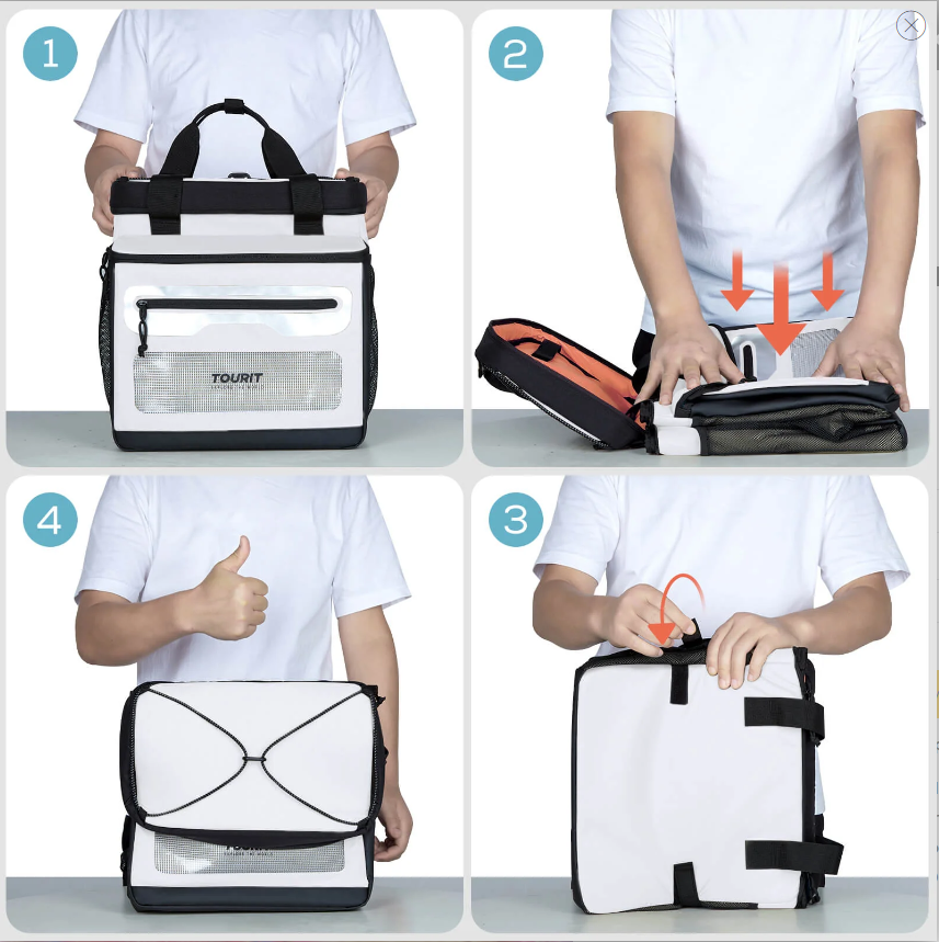 Tourit Collapsible Cooler Bag, Coolers,    - Outdoor Kuwait