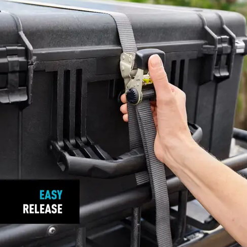 Nite Ize CamJam HookLock Ratchet Strap System Small 2 Pack, Camping Essential, - Outdoor Kuwait